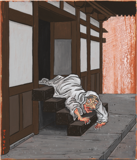 A-Yokai-A-Day: Gagoze | 今日の妖怪：元興寺（がごぜ） | MatthewMeyer.net